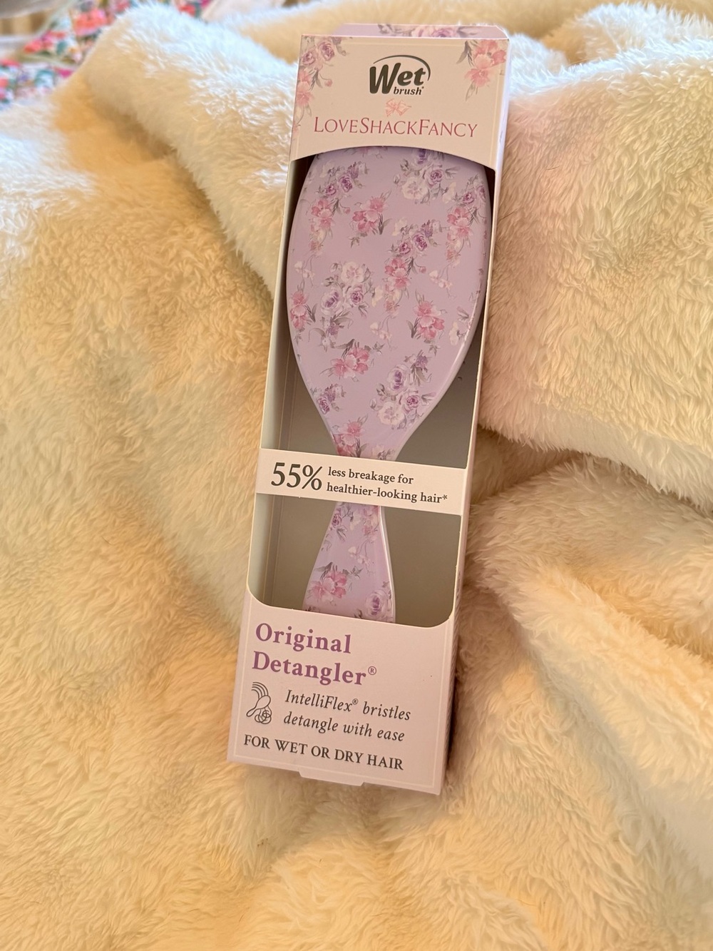 LoveShackFancy X Target Original Detangler Hair Brush - Hibiscus Print 🎀